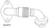 VW 038131521BL Pipe, EGR valve